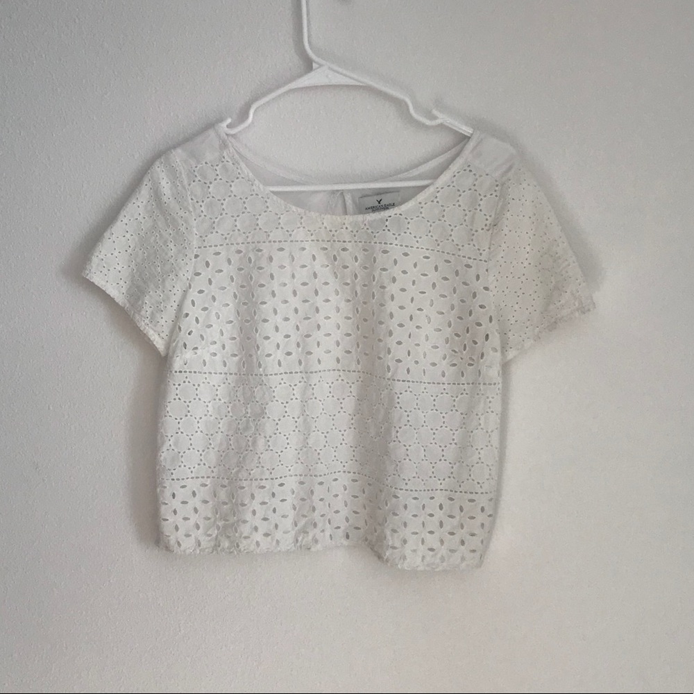 Lace Cropped Top